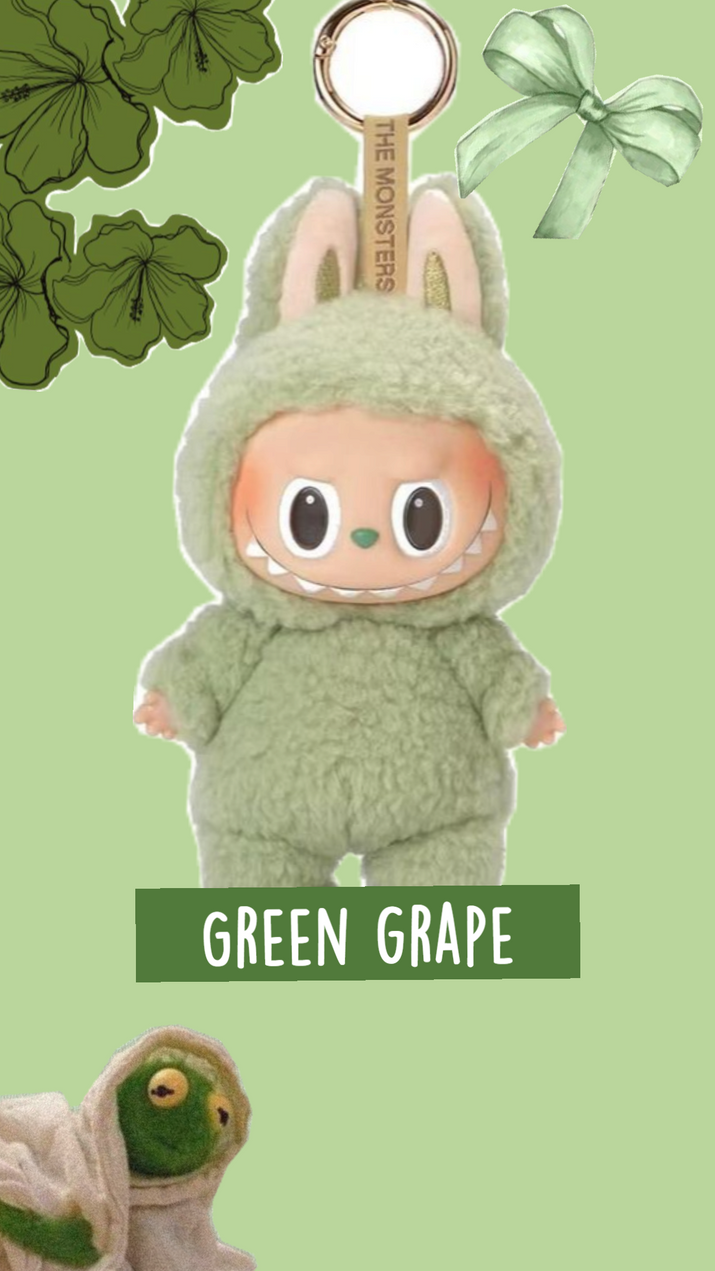 Labubu V1 – Green Grape
